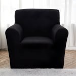 Noir Housse De Fauteuil Imperméable