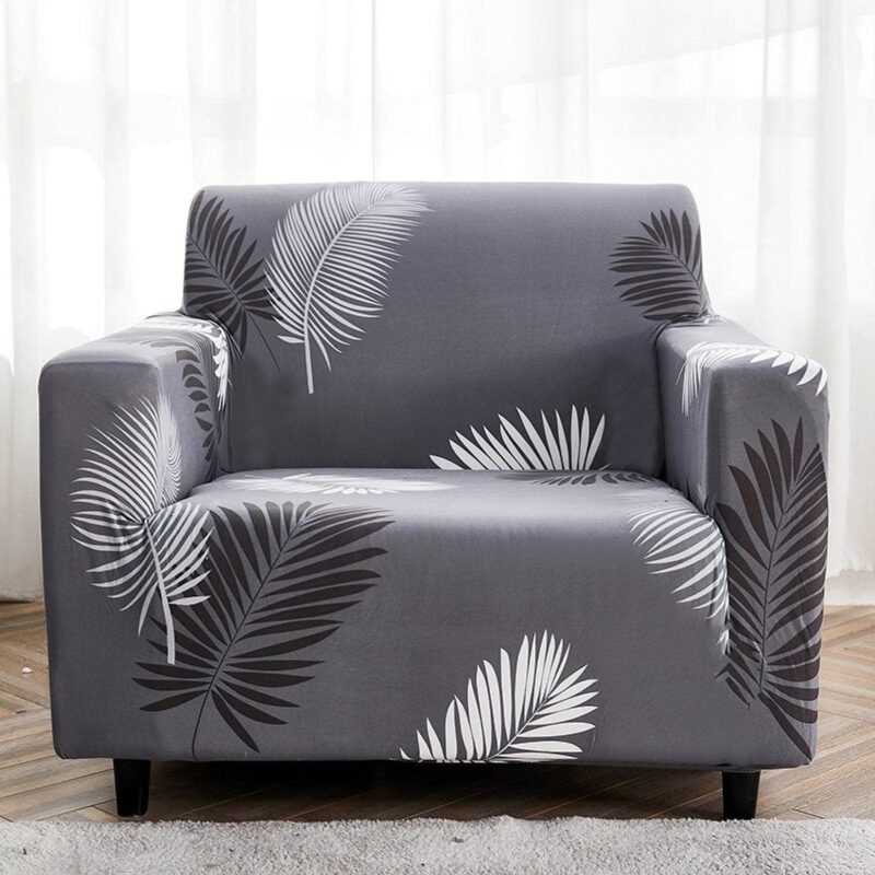 Gris Exotic Housse De Fauteuil Extensible