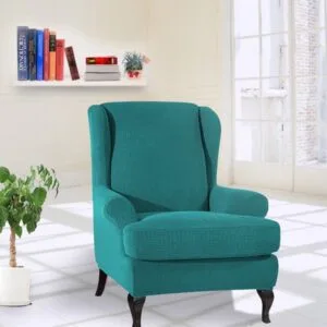 Housses Fauteuil Bergère-turquoise